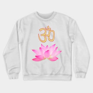 Lotus yoga Crewneck Sweatshirt